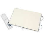 Carnet Moleskine XL 190x250mm uni couverture rigide bleu saphir