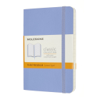 Moleskine Notizbuch Pocket 90x140mm liniert weicher Einband Hortensienblau