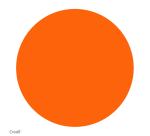 Creall Basic Gouache Orange 500ml