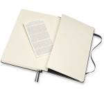 Carnet Moleskine Expanded Large 130x210mm ligné couverture rigide noir