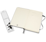 Carnet Moleskine Expanded Large 130x210mm ligné couverture rigide noir