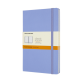 Notitieboek Moleskine large 130x210mm lijn hard cover hydrangea blue