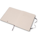 Moleskine XL Notizbuch 190x250mm kariert 5x5 schwarzer Hardcover-Einband