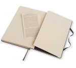 Großes Moleskine-Notizbuch 130x210mm gepunktet harter Einband schwarz