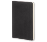 Großes Moleskine-Notizbuch 130x210mm gepunktet harter Einband schwarz