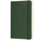 Carnet Moleskine Pocket 90x140mm ligné couverture souple vert myrte