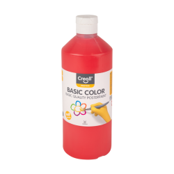 Gouache Creall Basic rouge clair 500ml