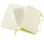 Carnet Moleskine Pocket 90x140mm uni couverture rigide vert