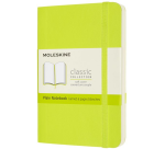Carnet Moleskine Pocket 90x140mm uni couverture rigide vert
