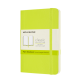 Carnet Moleskine Pocket 90x140mm uni couverture rigide vert