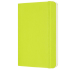 Carnet Moleskine Pocket 90x140mm uni couverture rigide vert