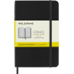 Notitieboek Moleskine pocket 90x140mm ruit 5x5mm soft cover zwart