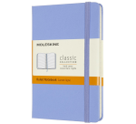Moleskine Pocket Notebook 90x140mm lined hard cover hydrangea blue