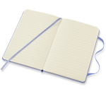 Moleskine Pocket Notebook 90x140mm lined hard cover hydrangea blue