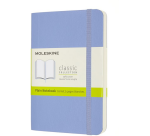 Moleskine Pocket Notebook 90x140mm plain soft cover hydrangea blue