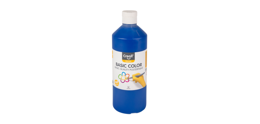 Creall Basic Dark Blue Gouache 500ml