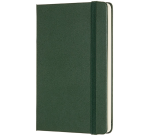 Moleskine Pocket Notebook 90x140mm plain myrtle green hard cover