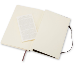 Carnet Moleskine large 130x210mm carreau 5x5mm couverture souple noir