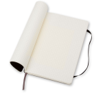Carnet Moleskine large 130x210mm carreau 5x5mm couverture souple noir