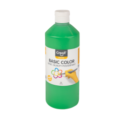 Gouache Creall Basic vert moyen 500ml