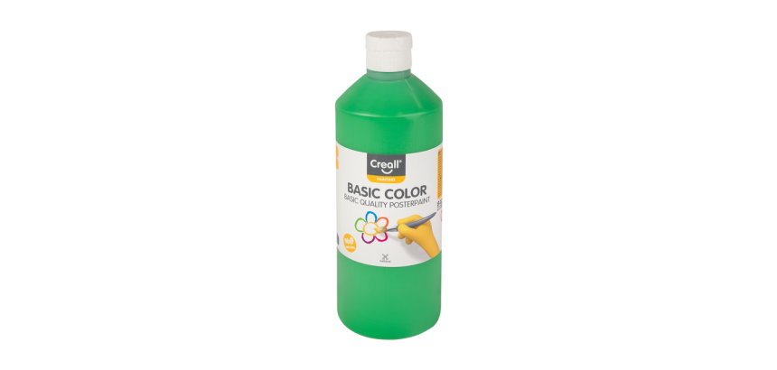 Creall Basic Medium Green Gouache 500ml