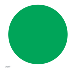 Creall Basic Medium Green Gouache 500ml