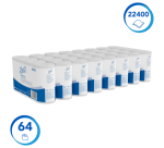 Papier toilette Scott Essential 8519 2 épaisseurs 350 feuilles blanc