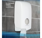 Scott Control Toilettenpapier 8509 gefaltet 2-lagig 110x186mm weiß