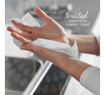 Kleenex hand towels 6789 interleaved 2-ply 210x215mm white 15x 186 pieces