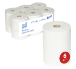 Scott 6697 Slimroll Hand Towels 1-ply 190m white