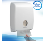 Handdoek Scott m-vouw 1-laags 203x240mm 16x250 vel wit 3749