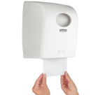 Distributeur rouleau essuie-mains Kimberly Clark Aquarius 7375 blanc