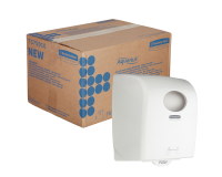 Distributeur rouleau essuie-mains Kimberly Clark Aquarius 7375 blanc