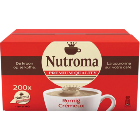 Koffiemelkcups Nutroma 200x7.5gr