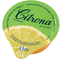 Jus de citron Citrona - Carton de 120