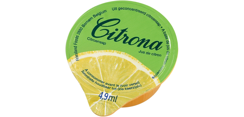 Jus de citron Citrona - Carton de 120