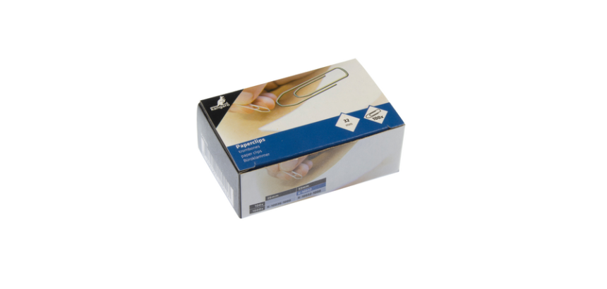 Trombone Kangaro 32mm angulaire galvanisé 100 pièces