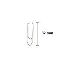 Trombone Kangaro 32mm angulaire galvanisé 100 pièces