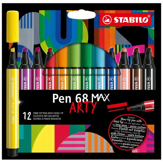 STABILO - Feutres de coloriage Pen 68 15 pièces …