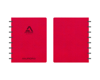 Schrift Adoc Business A5 lijn 144 pagina's 90gr rood