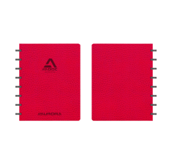 Cahier ADOC Business A5 ligné 144 pages 90g rouge