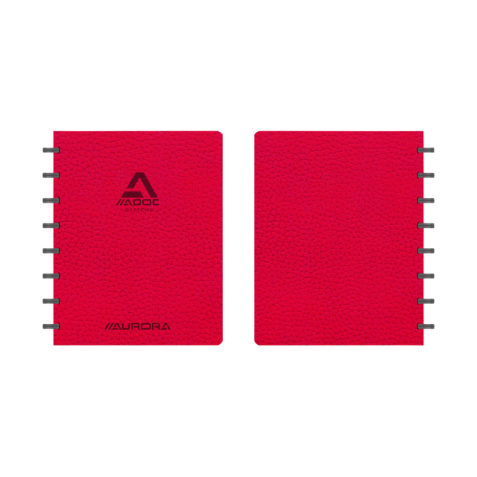 Cahier ADOC Business A5 ligné 144 pages 90g rouge