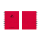 Cahier ADOC Business A5 ligné 144 pages 90g rouge