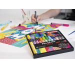 STABILO Pen 68 Max felt-tip pens assorted arty case 6 pieces