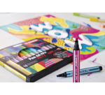 STABILO Pen 68 Max felt-tip pens assorted arty case 6 pieces