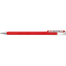 Gelschrijver Pentel K110 Mattehop medium rood