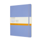 Notitieboek Moleskine XL 190x250mm lijn soft cover hydrangea blue