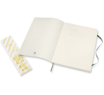 Notitieboek Moleskine XL 190x250mm blanco soft cover myrtle green
