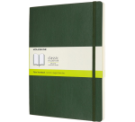 Moleskine XL Notebook 190x250mm plain soft cover myrtle green
