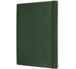 Notitieboek Moleskine XL 190x250mm blanco soft cover myrtle green